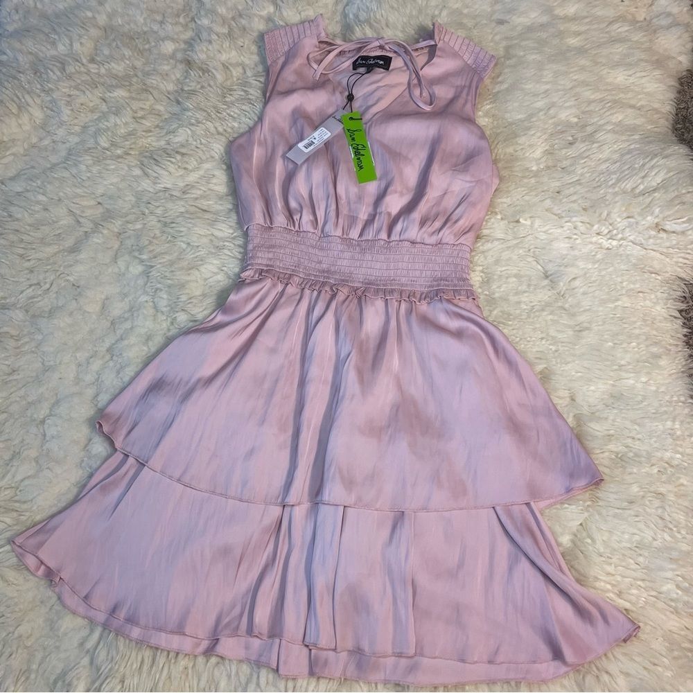 Sam Edelman Tie Neck Mini Dress - Picture 2 of 3